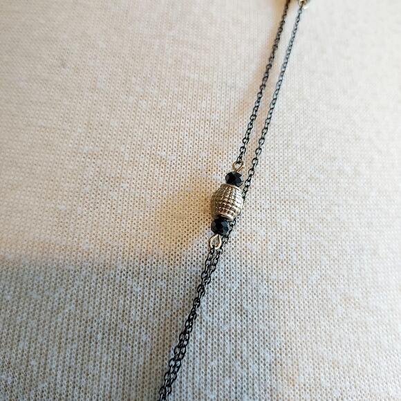 Chico's Circular Rings Pendant Necklace - Picture 4 of 7